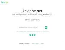 Tablet Screenshot of kevinhe.net